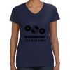 Ladies Perfect V-Neck T-Shirt Thumbnail