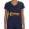 Ladies Perfect V-Neck T-Shirt Thumbnail
