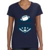 Ladies Perfect V-Neck T-Shirt Thumbnail