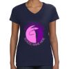 Ladies Perfect V-Neck T-Shirt Thumbnail