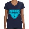 Ladies Perfect V-Neck T-Shirt Thumbnail