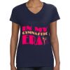 Ladies Perfect V-Neck T-Shirt Thumbnail