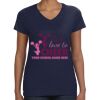 Ladies Perfect V-Neck T-Shirt Thumbnail