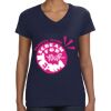 Ladies Perfect V-Neck T-Shirt Thumbnail
