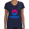 Ladies Perfect V-Neck T-Shirt Thumbnail