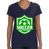 Ladies Perfect V-Neck T-Shirt Thumbnail