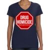 Ladies Perfect V-Neck T-Shirt Thumbnail
