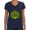 Ladies Perfect V-Neck T-Shirt Thumbnail