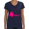 Ladies Perfect V-Neck T-Shirt Thumbnail