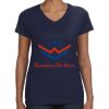 Ladies Perfect V-Neck T-Shirt Thumbnail