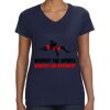 Ladies Perfect V-Neck T-Shirt Thumbnail