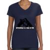 Ladies Perfect V-Neck T-Shirt Thumbnail