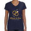 Ladies Perfect V-Neck T-Shirt Thumbnail