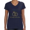 Ladies Perfect V-Neck T-Shirt Thumbnail