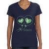 Ladies Perfect V-Neck T-Shirt Thumbnail