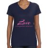 Ladies Perfect V-Neck T-Shirt Thumbnail