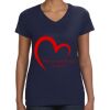 Ladies Perfect V-Neck T-Shirt Thumbnail