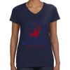 Ladies Perfect V-Neck T-Shirt Thumbnail