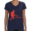 Ladies Perfect V-Neck T-Shirt Thumbnail