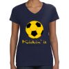 Ladies Perfect V-Neck T-Shirt Thumbnail