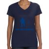 Ladies Perfect V-Neck T-Shirt Thumbnail