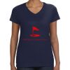 Ladies Perfect V-Neck T-Shirt Thumbnail