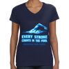 Ladies Perfect V-Neck T-Shirt Thumbnail