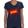 Ladies Perfect V-Neck T-Shirt Thumbnail