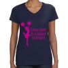 Ladies Perfect V-Neck T-Shirt Thumbnail