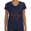 Ladies Perfect V-Neck T-Shirt Thumbnail