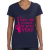 Ladies Perfect V-Neck T-Shirt Thumbnail