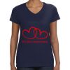 Ladies Perfect V-Neck T-Shirt Thumbnail