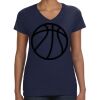 Ladies Perfect V-Neck T-Shirt Thumbnail