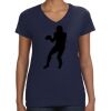 Ladies Perfect V-Neck T-Shirt Thumbnail