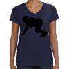Ladies Perfect V-Neck T-Shirt Thumbnail