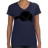 Ladies Perfect V-Neck T-Shirt Thumbnail