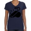 Ladies Perfect V-Neck T-Shirt Thumbnail