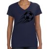 Ladies Perfect V-Neck T-Shirt Thumbnail