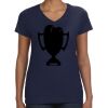 Ladies Perfect V-Neck T-Shirt Thumbnail