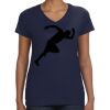 Ladies Perfect V-Neck T-Shirt Thumbnail