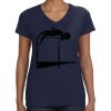 Ladies Perfect V-Neck T-Shirt Thumbnail