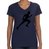 Ladies Perfect V-Neck T-Shirt Thumbnail