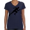 Ladies Perfect V-Neck T-Shirt Thumbnail