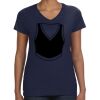 Ladies Perfect V-Neck T-Shirt Thumbnail