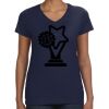Ladies Perfect V-Neck T-Shirt Thumbnail