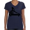 Ladies Perfect V-Neck T-Shirt Thumbnail