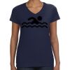 Ladies Perfect V-Neck T-Shirt Thumbnail
