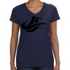 Ladies Perfect V-Neck T-Shirt Thumbnail