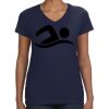 Ladies Perfect V-Neck T-Shirt Thumbnail
