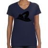 Ladies Perfect V-Neck T-Shirt Thumbnail